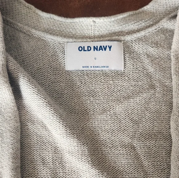 Old Navy Open Cardigan With Pockets - Picture 4 of 5